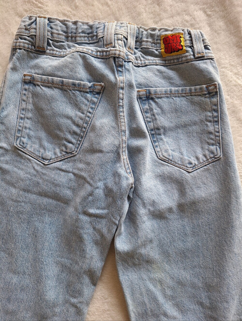 Empyre Kids Colby Loose Fit Baggy Skate Jeans Light Wash Size 25 Youth L - Picture 6 of 6